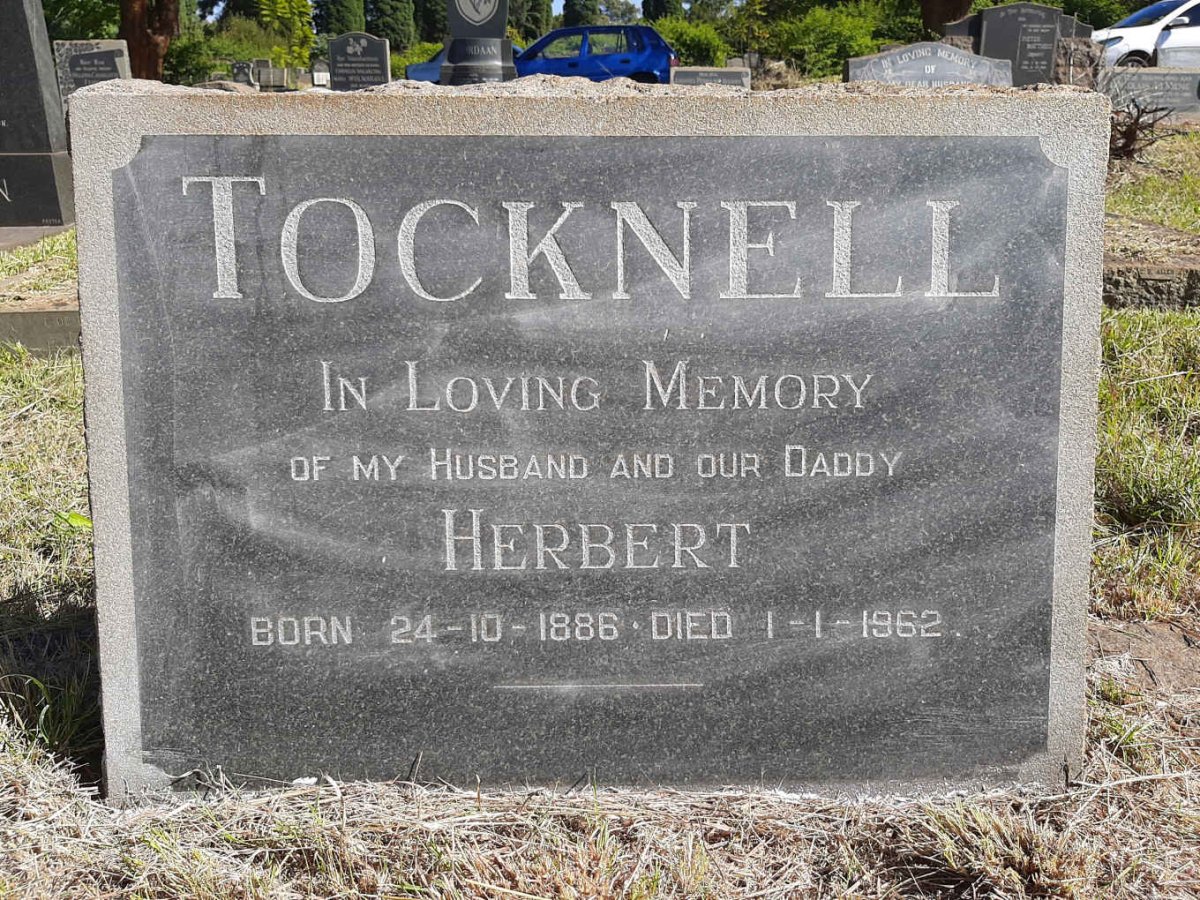 TOCKNELL Herbert 1886-1962