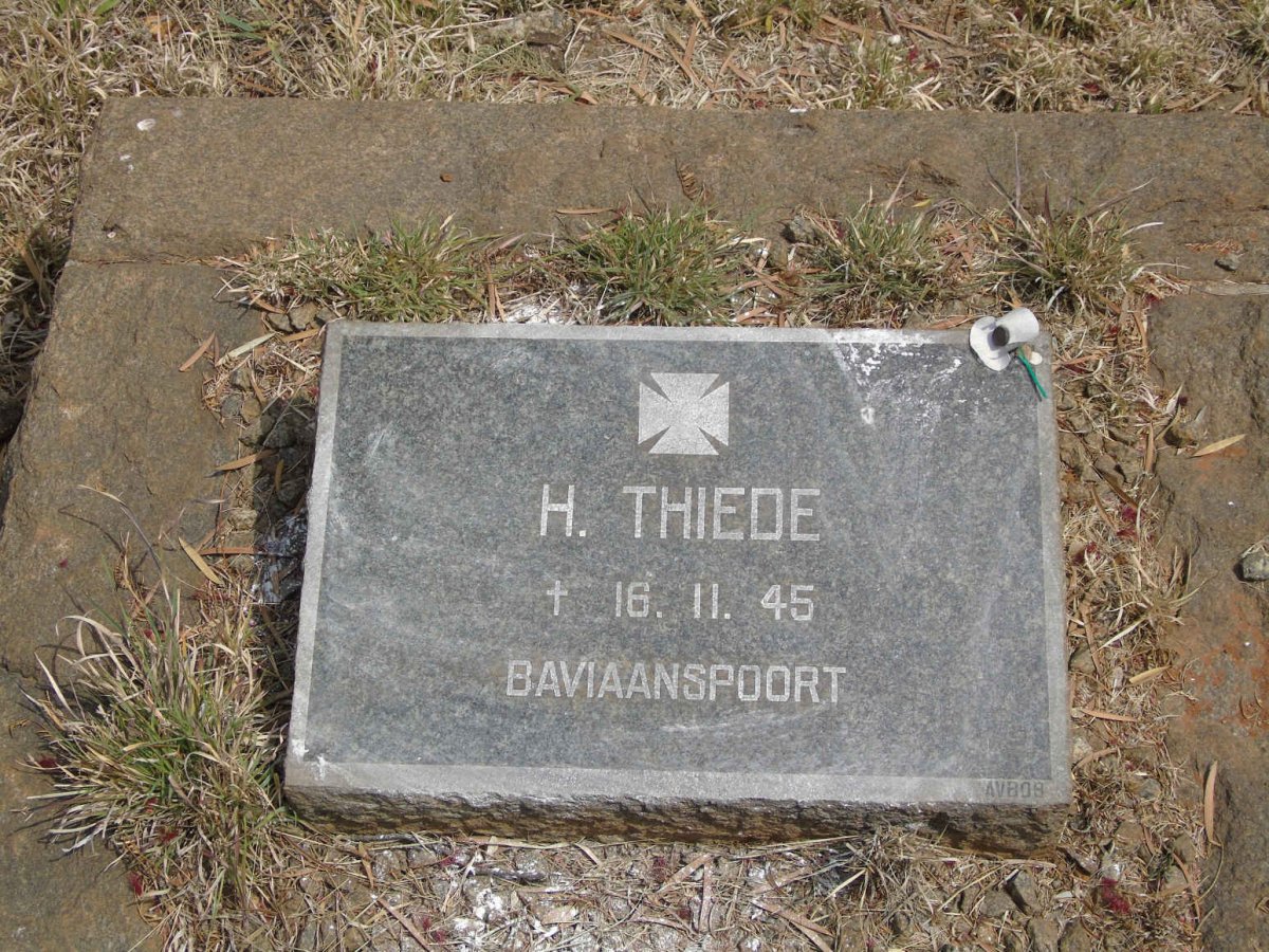 THIEDE H. -1946