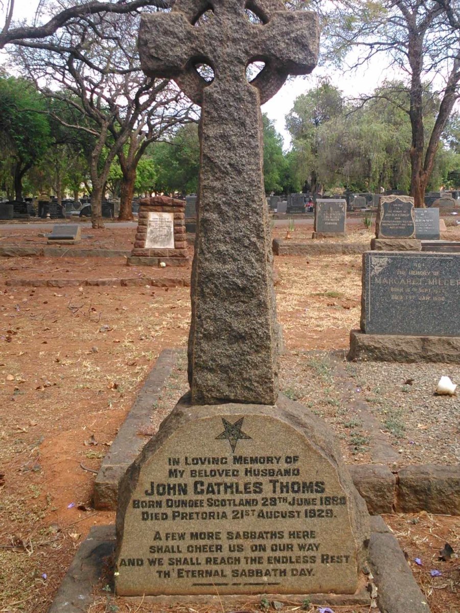 THOMS John Cathles 1880-1929