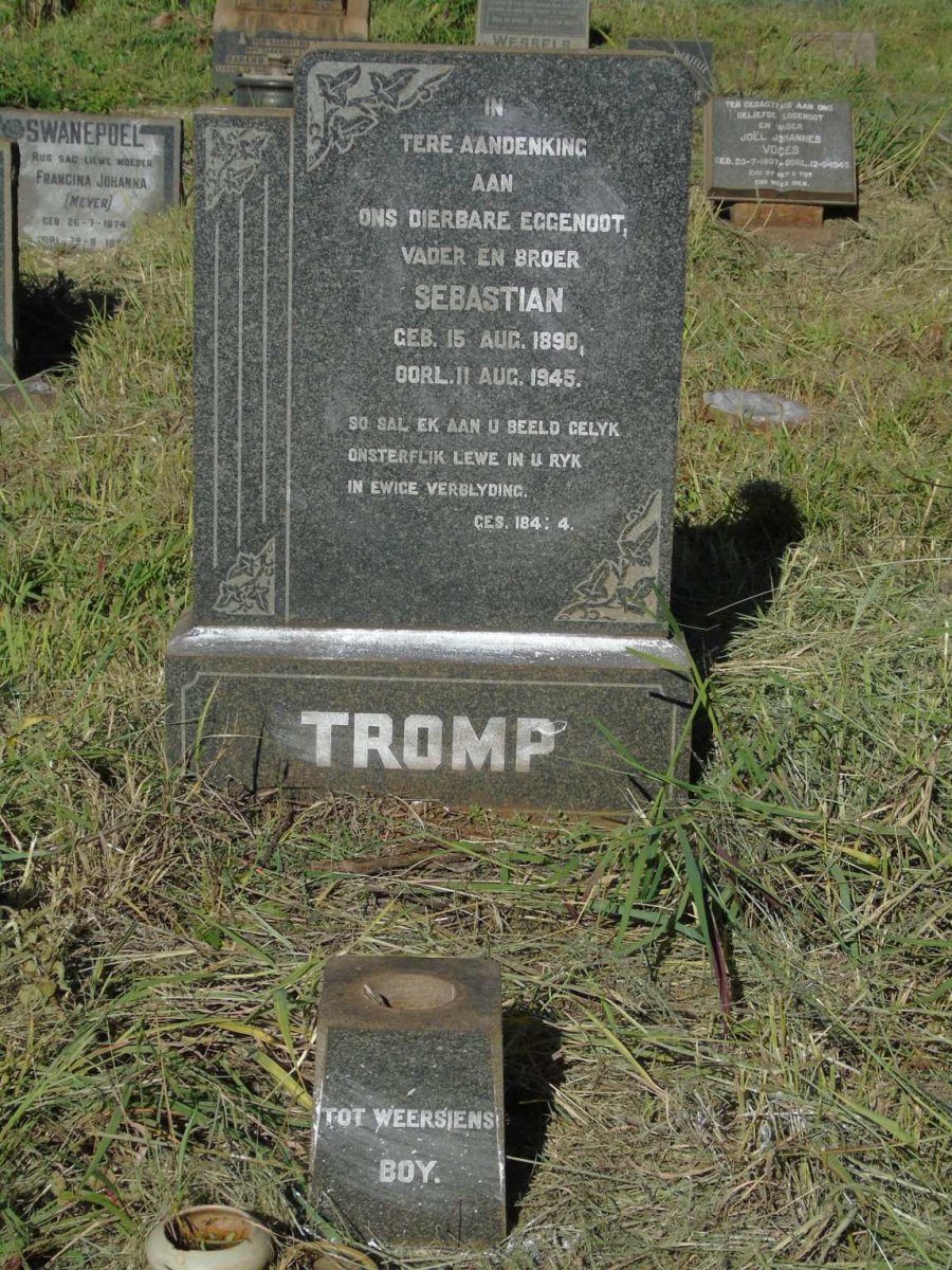 TROMP Sebastian 1890-1945