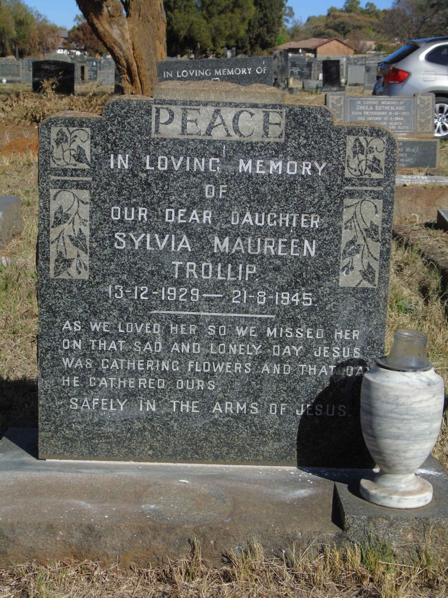 TROLLIP Sylvia Maureen 1929-1945
