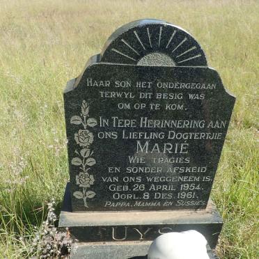 UYS Marie 1954-1961