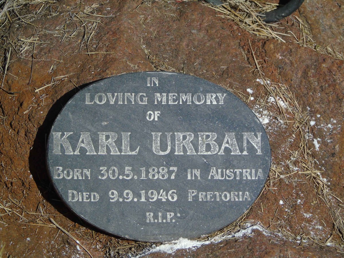 URBAN Karl 1887-1946