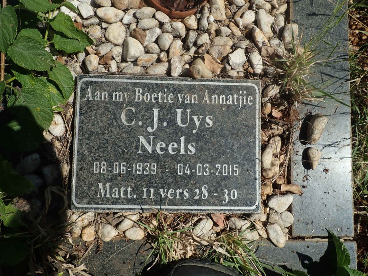 UYS C.J. 1939-2015