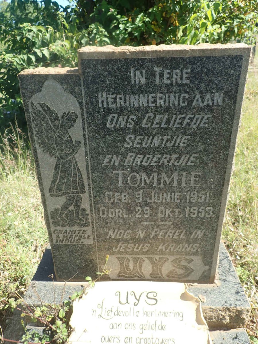 UYS Tommie 1951-1953