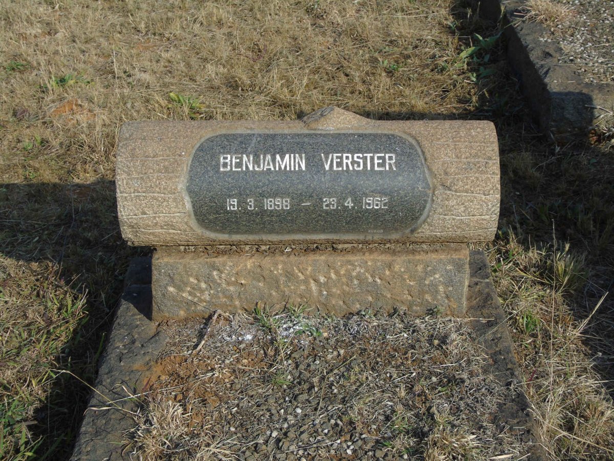 VERSTER Benjamin 1898-1962