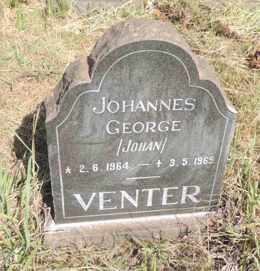 VENTER Johannes George 1964-1969