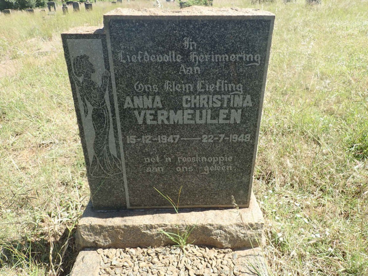 VERMEULEN Anna Christina 1947-1948