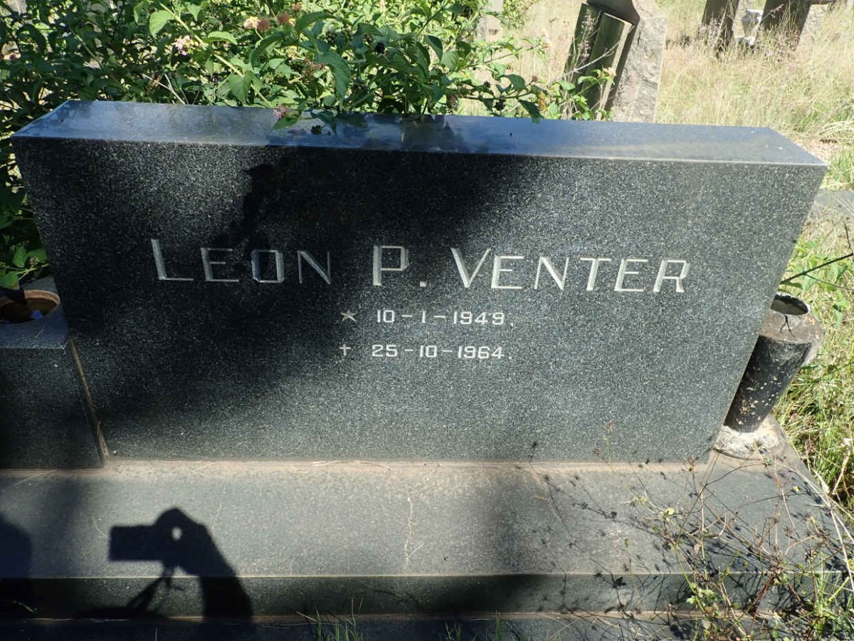 VENTER Leon P. 1949-1964