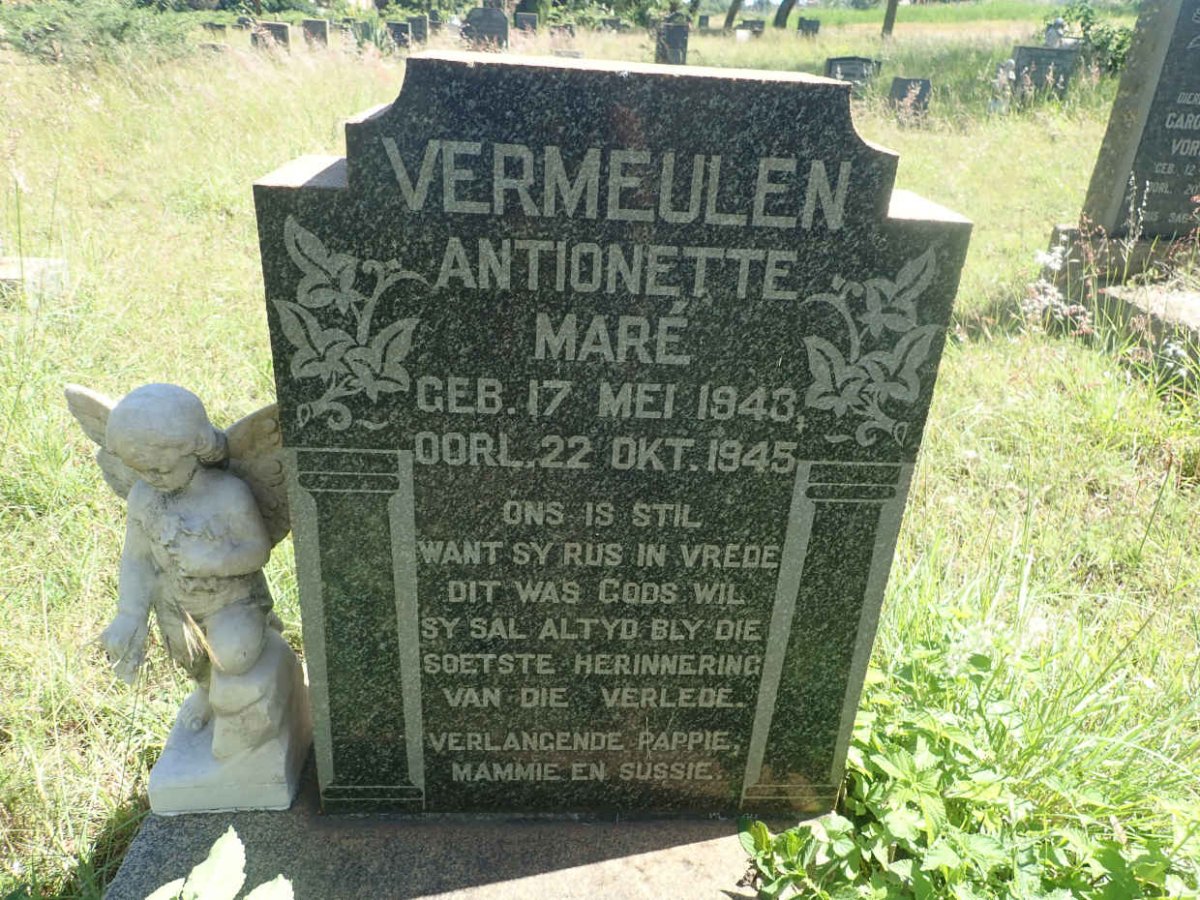 VERMEULEN Antionette Mare 1943-1945