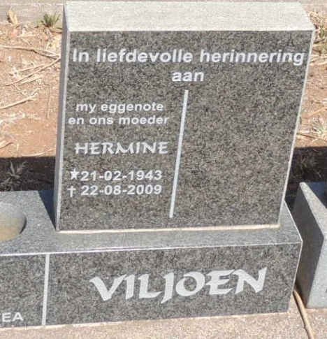 VILJOEN Hermine 1943-2009