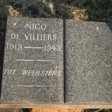 VILLIERS Nico, de 1913-1943