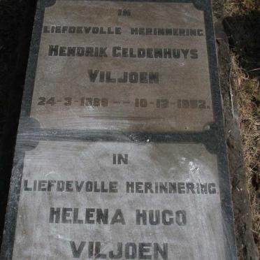 VILJOEN Hendrik Geldenhuys 1889-1952 & Helena Hugo STOFBERG 1895-1979