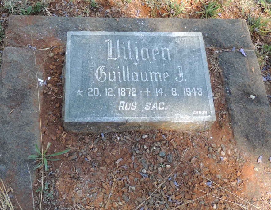 VILJOEN Guillaume J. 1872-1943
