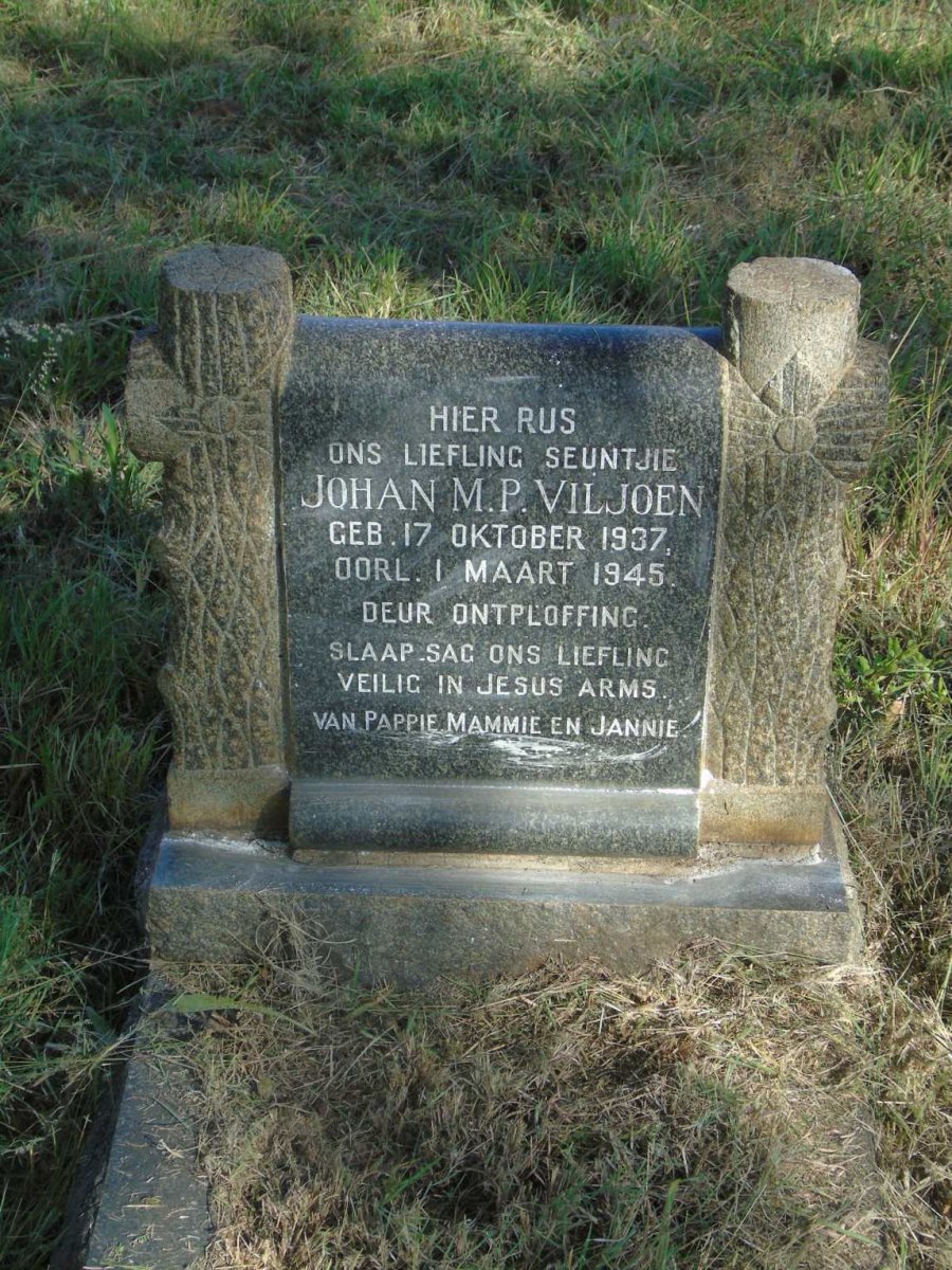 VILJOEN Johan M.P. 1937-1945