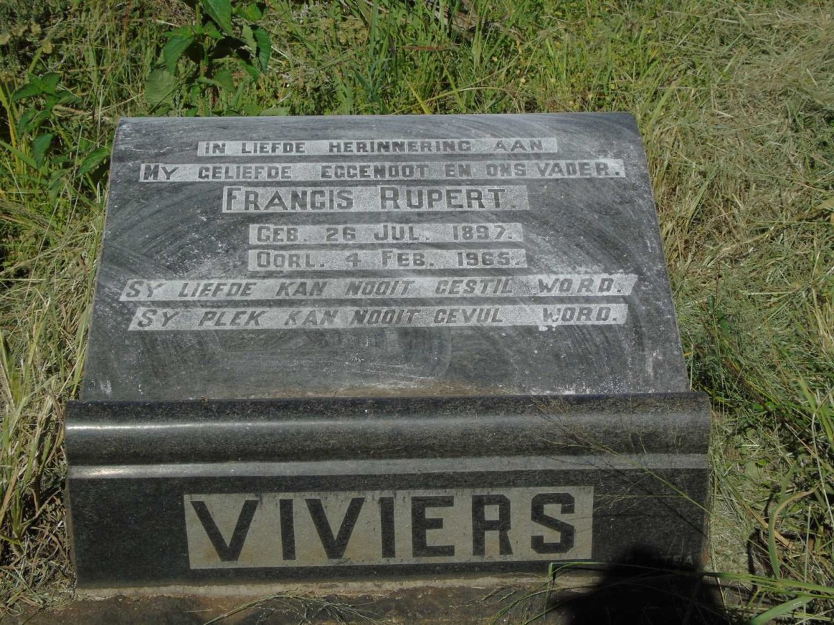 VIVIERS Francis Rupert 1897-1965