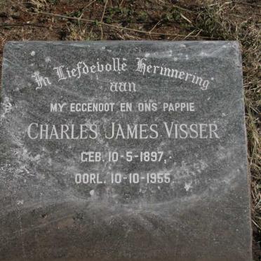 VISSER Charles James 1897-1955