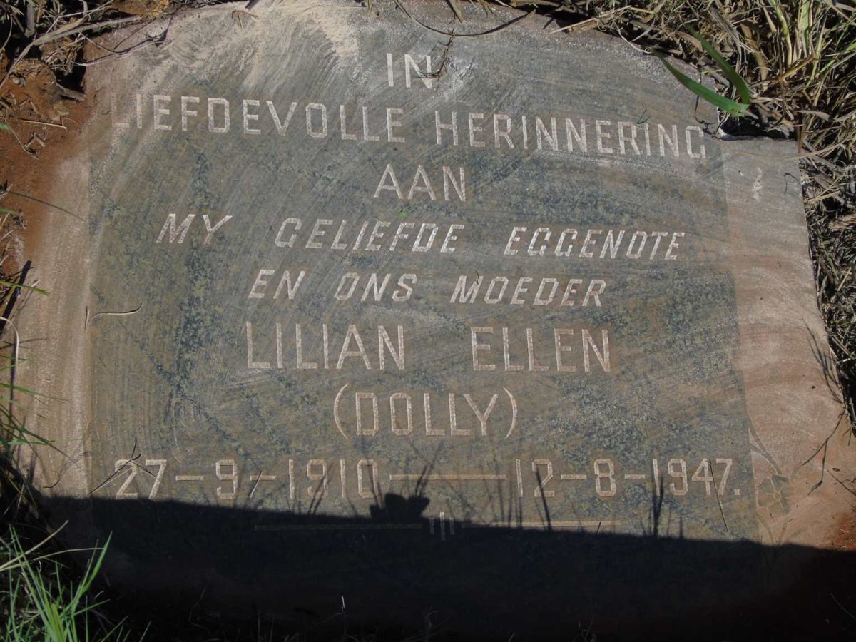 VILLIERS Lilian Ellen, de 1910-1947 _2