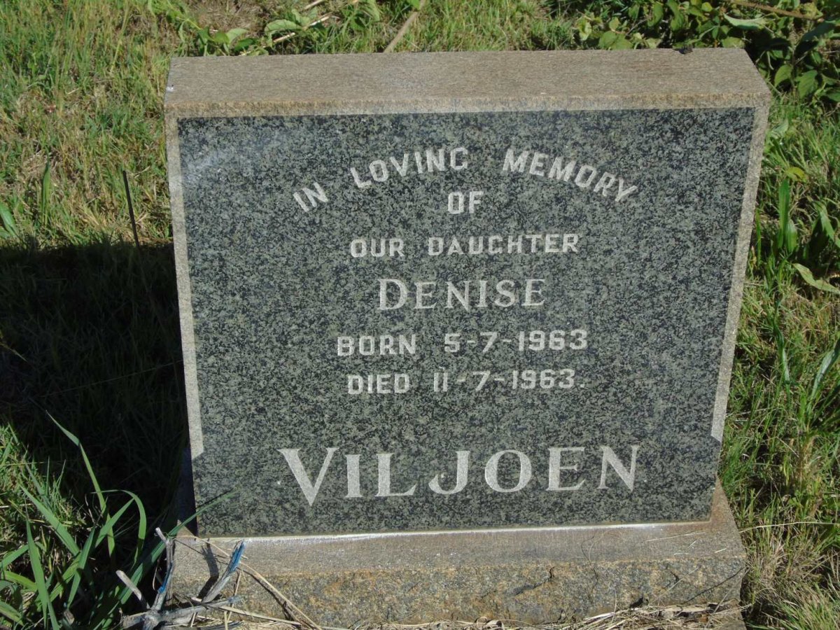 VILJOEN Denise 1963-1963