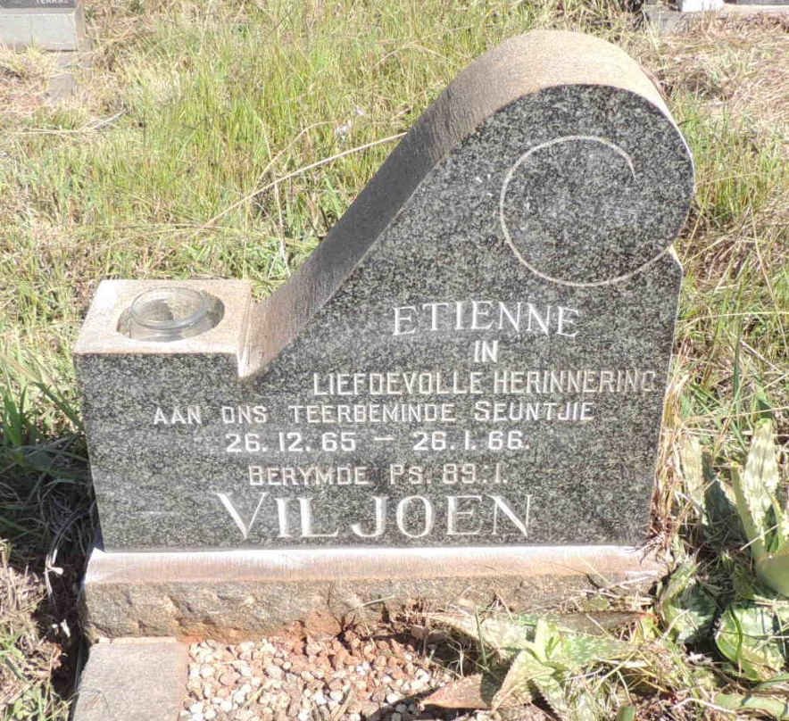 VILJOEN Etienne 1965-1966