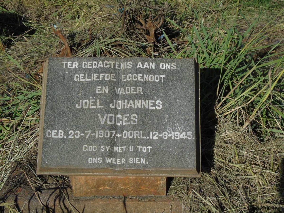 VOGES Joel Johannes 1907-1945