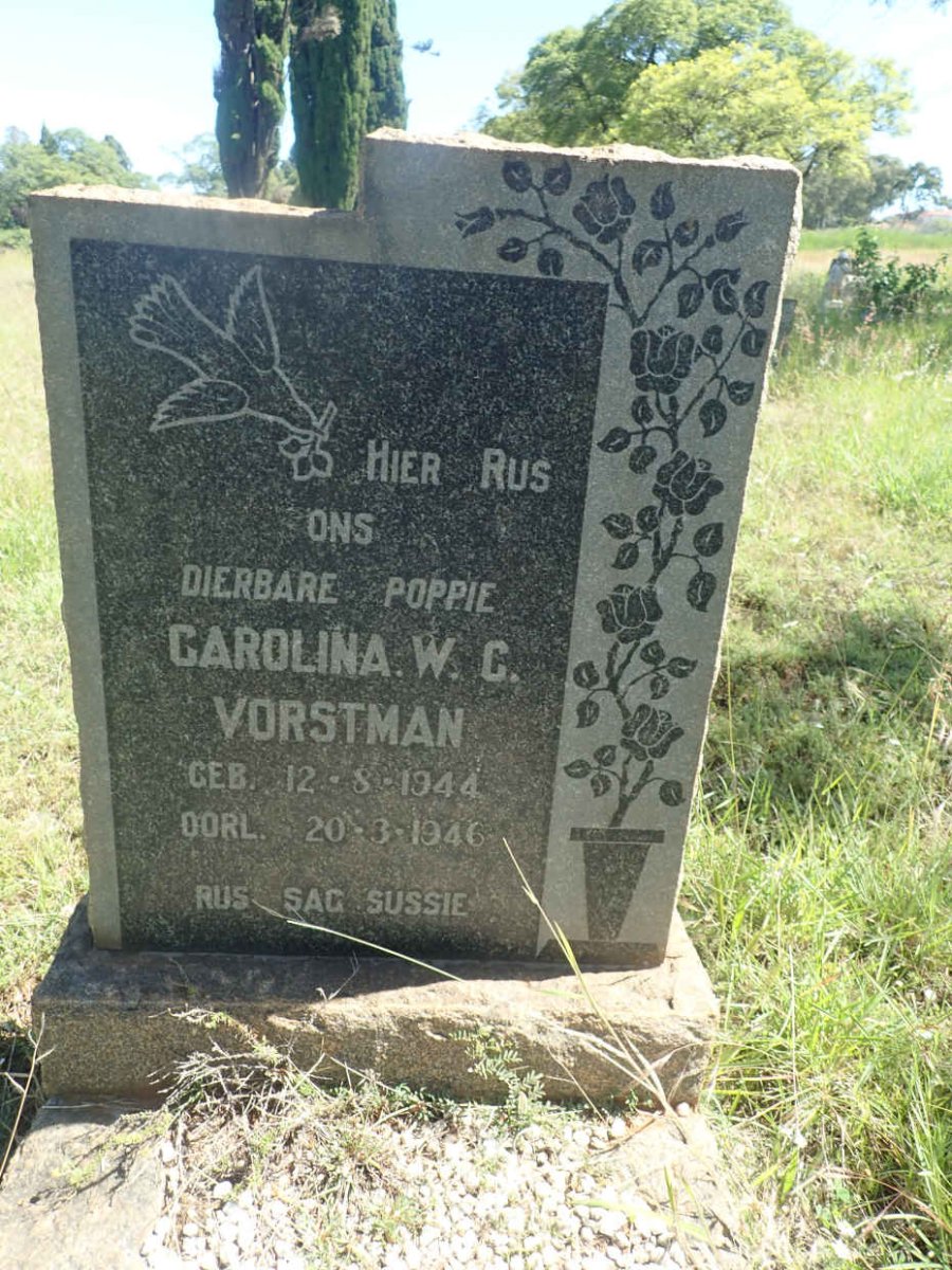 VORSTMAN Carolina W.C. 1944-1946