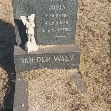 WALT Pierre Johan, van der 1964-1966