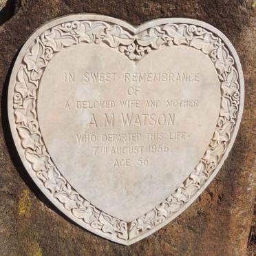 WATSON A.M. -1956