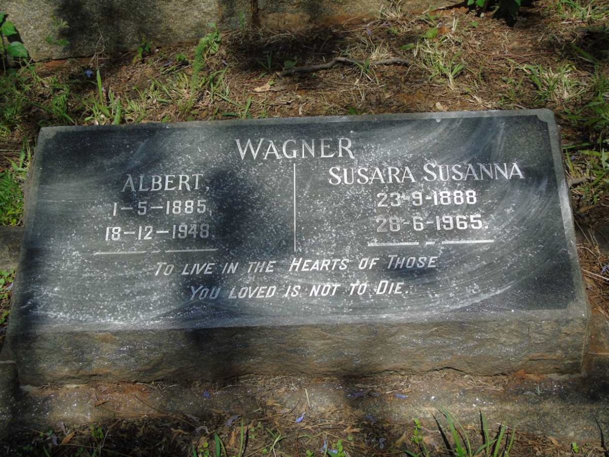 WAGNER Albert 1885-1948 & Susara Susanna 1888-1965