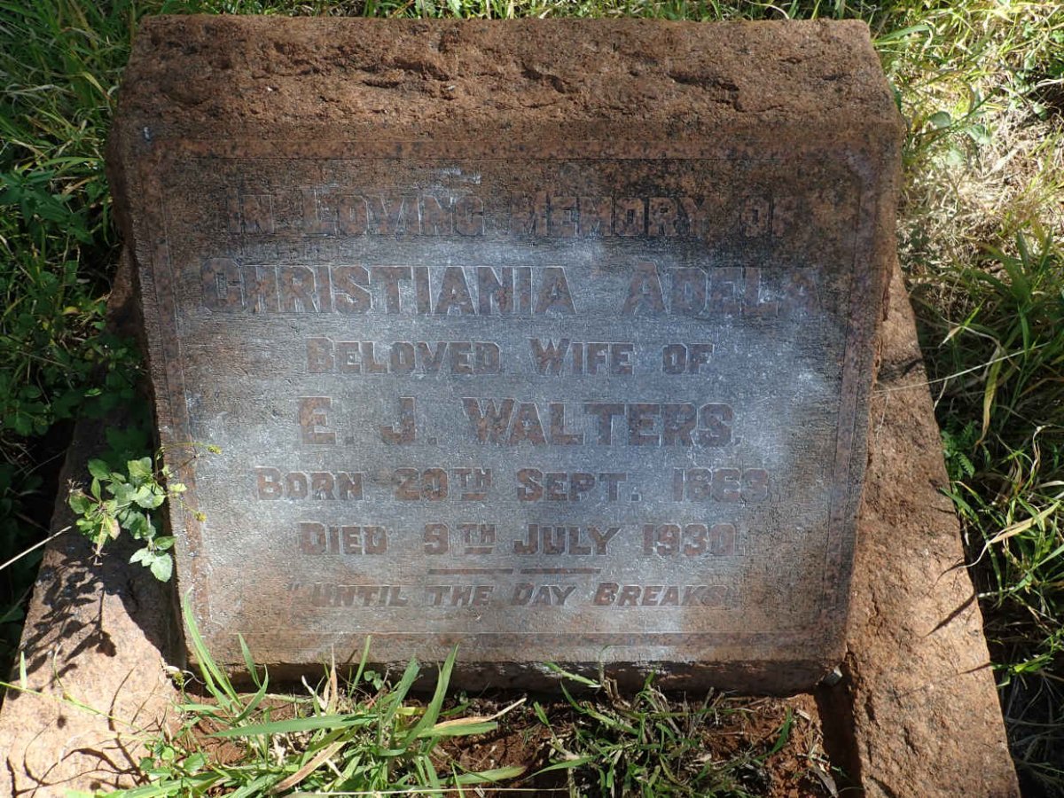 WALTERS Christiania Adel 1863-1930