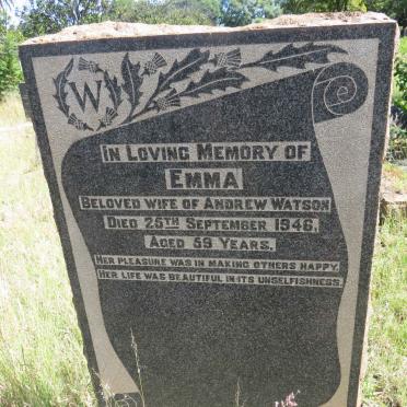 WATSON Emma -1946