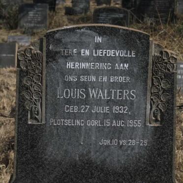 WALTERS Louis 1932-1955