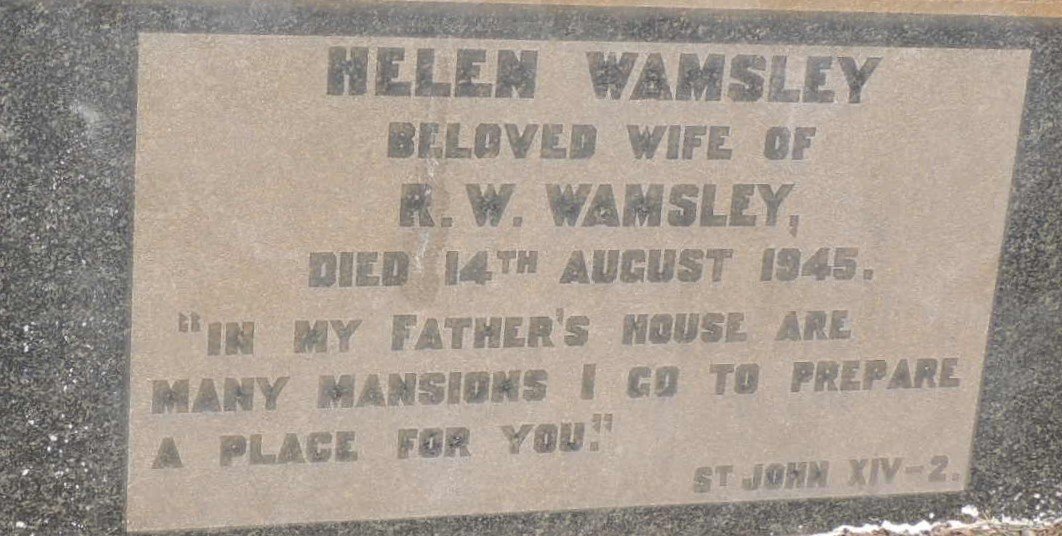 WAMSLEY Helen -1945