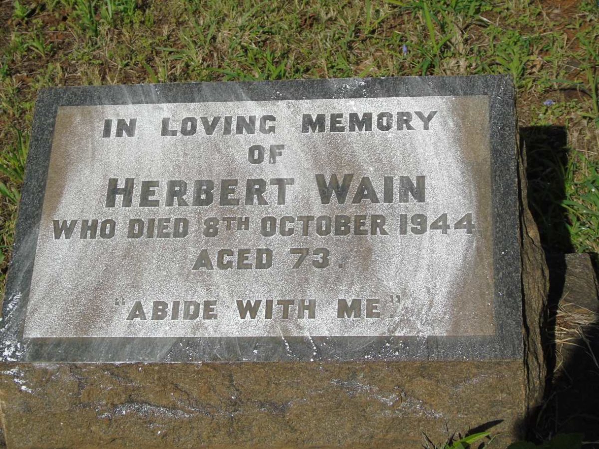 WAIN Herbert -1944