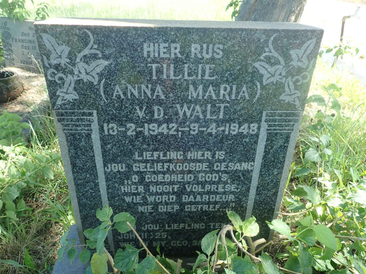 WALT Anna Maria, v.d. 1942-1948
