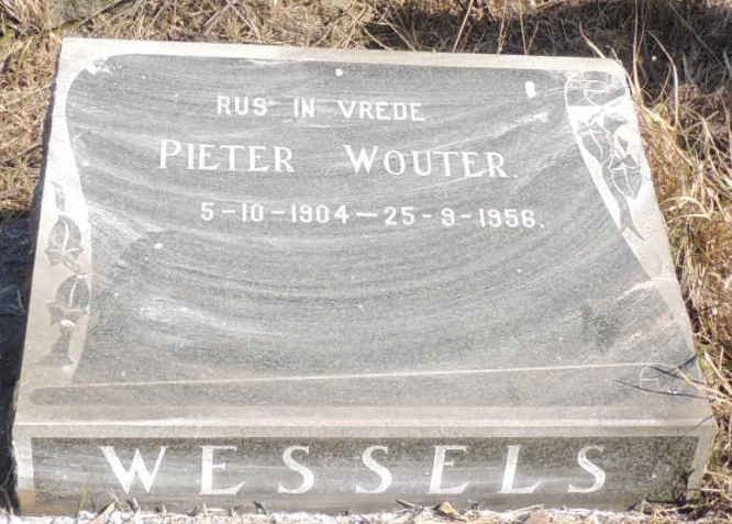 WESSELS Pieter Wouter 1904-1956