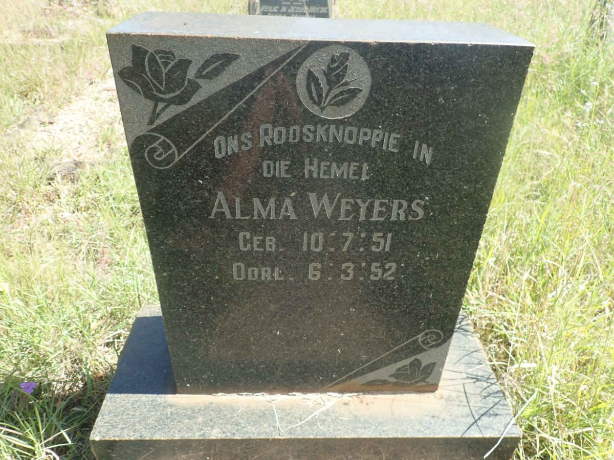 WEYERS Alma 1951-1952