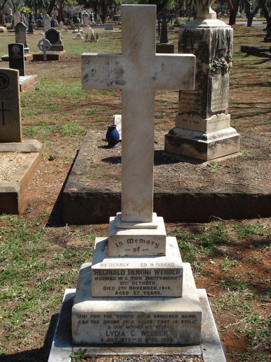 WEBBER Reginald Benoni -1914 &amp; Lydia C. 1875-1969