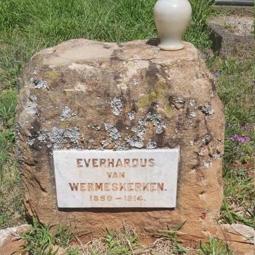 WERMESKERKEN Everhardus, van 1850-1914