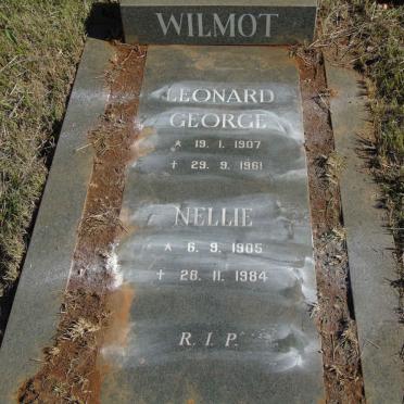 WILMOT Leonard George 1907-1961 &amp; Nellie 1905-1984