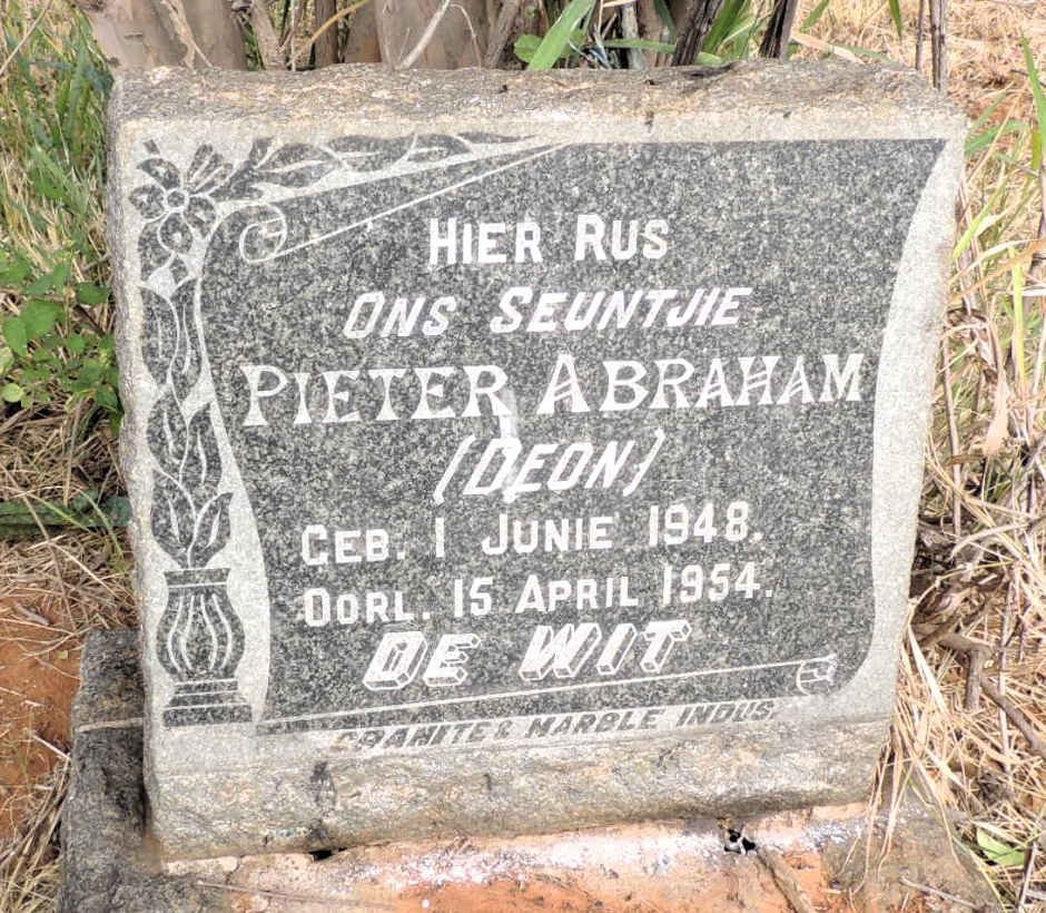 WIT Pieter Abraham, de 1948-1954