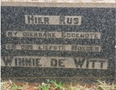 WITT Winnie, de