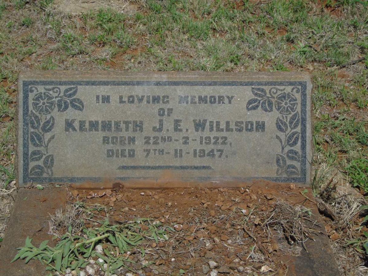 WILLSON Kenneth J.E. 1922-1947