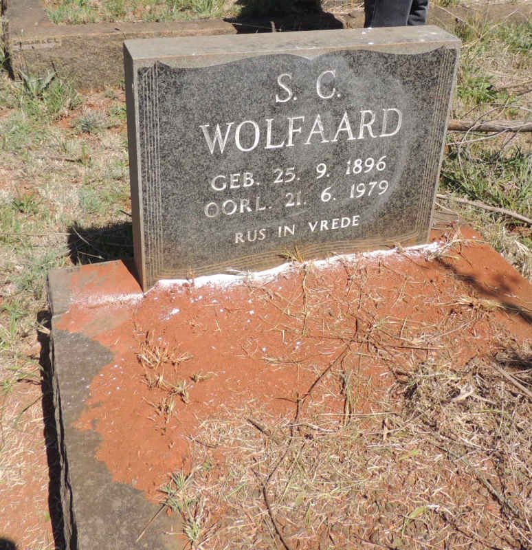 WOLFAARD S.C. 1896-1979