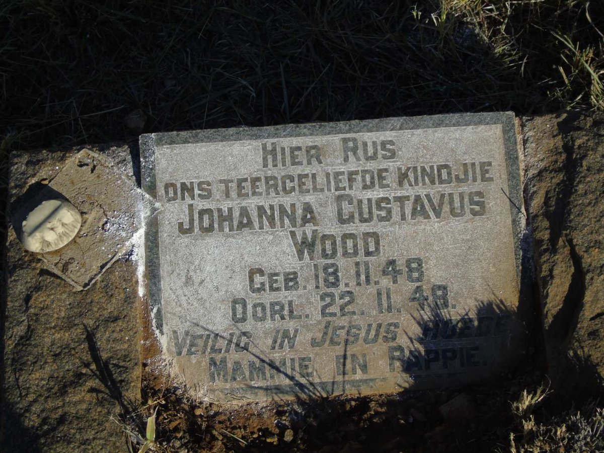 WOOD Johanna Gustavus 1948-1948
