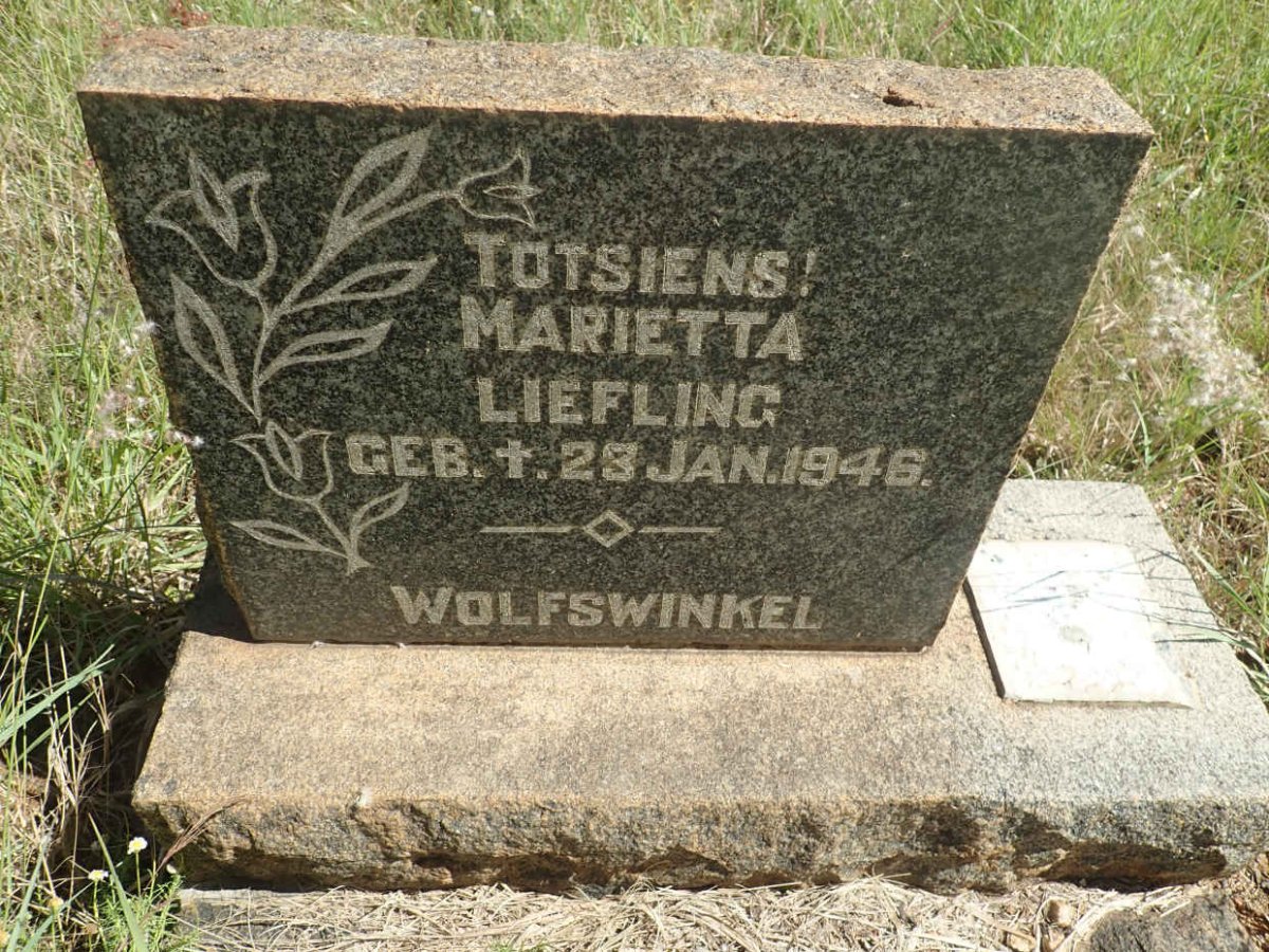 WOLFSWINKEL Marietta 1946-1946