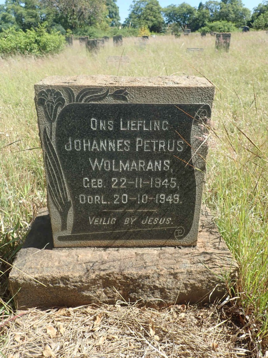 WOLMARANS Johannes Petrus 1945-1949