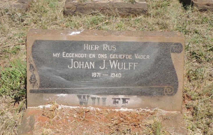WULFF Johan J. 1871-1940