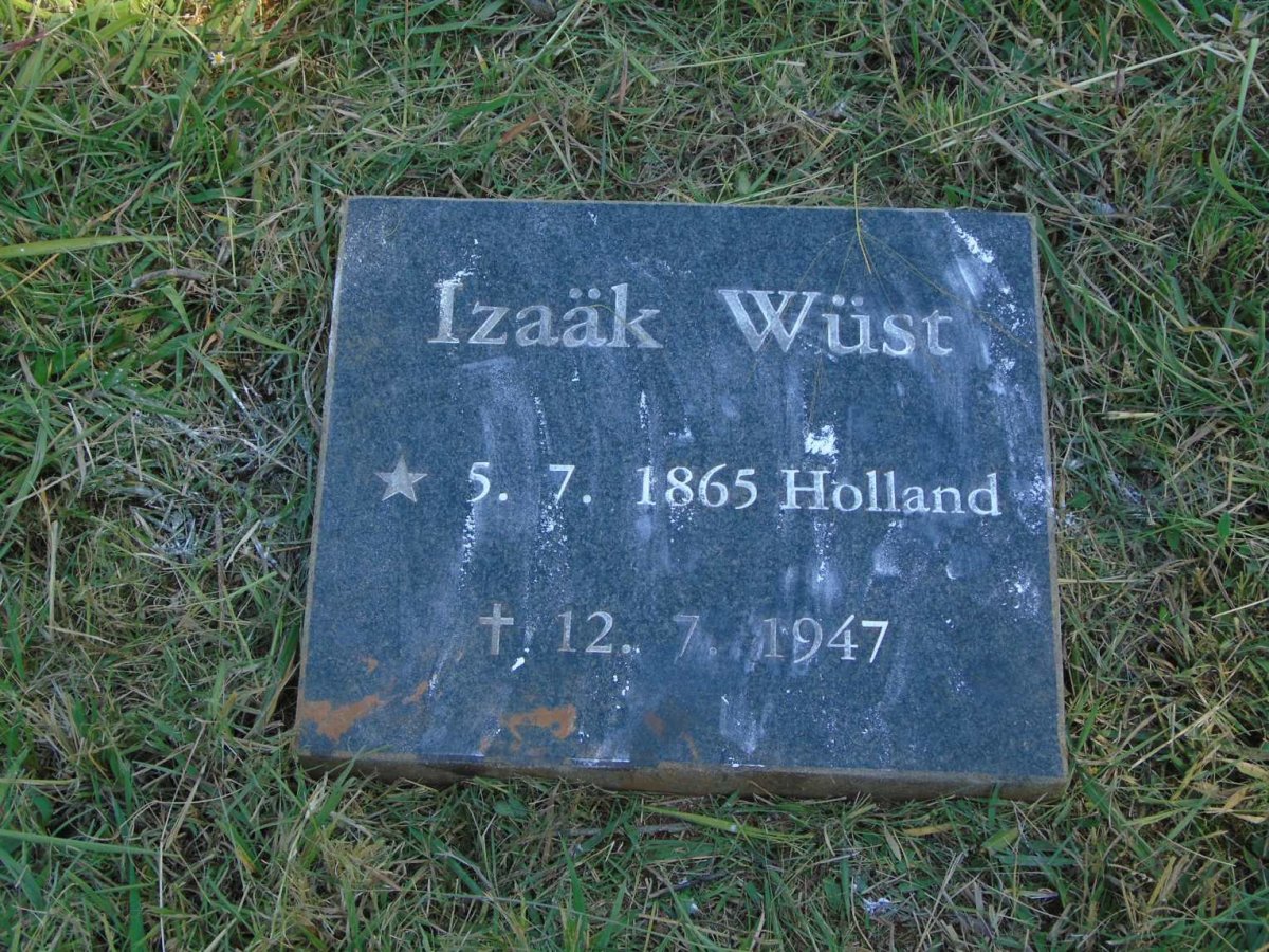 WUST Izaak 1865-1947