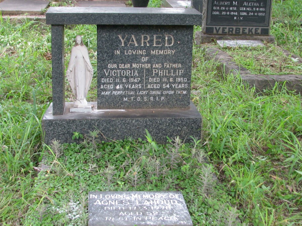 YARED Phillip -1950 &amp; Victoria -1947 :: LAHOUD Agnes -1978